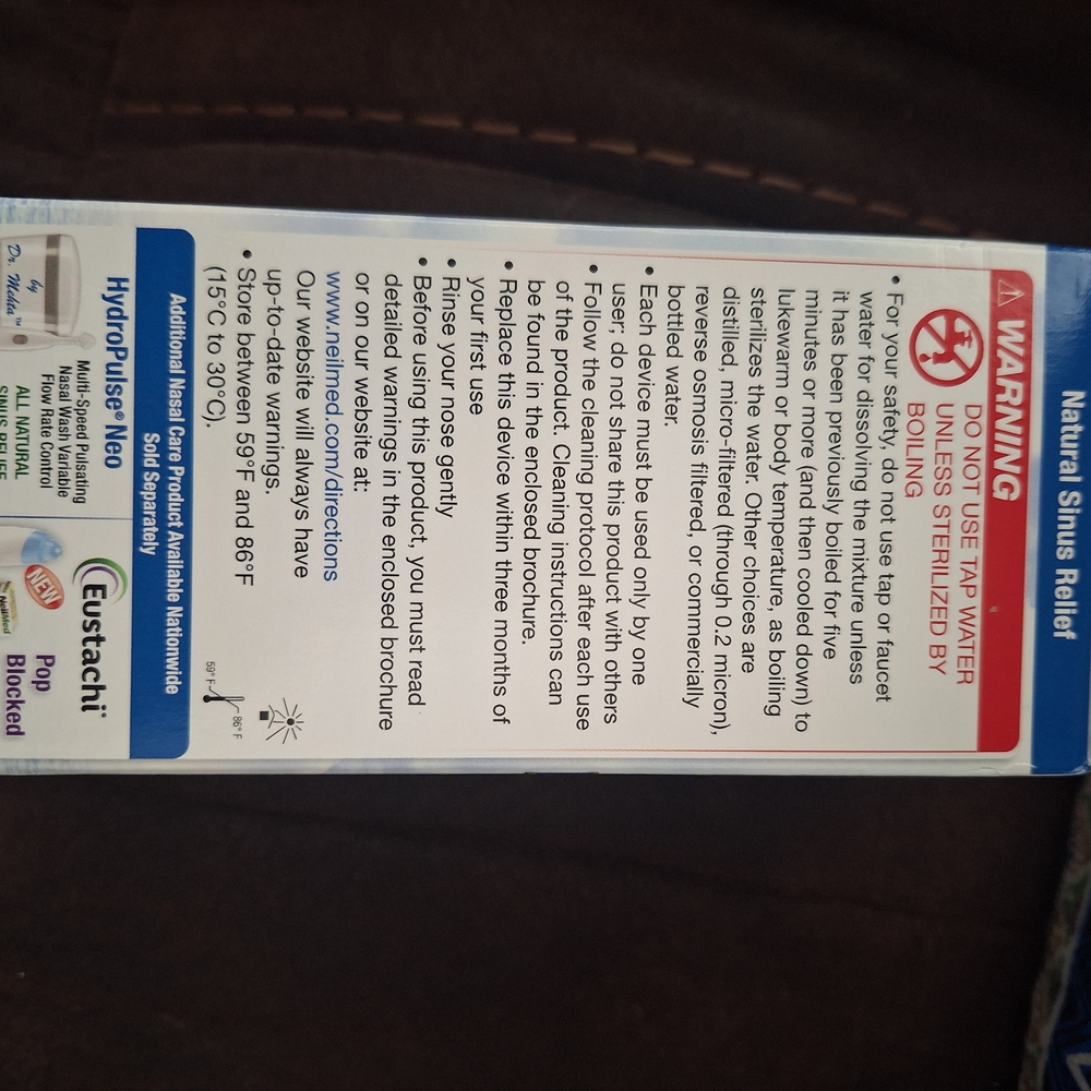6 Boxes NeilMed Sinus Rinse Kit - Picture 5 of 7